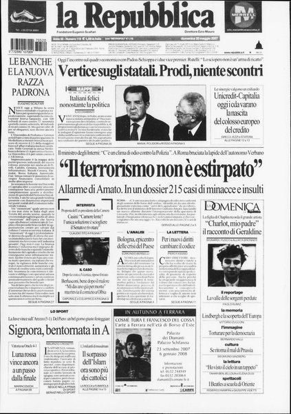 Il lunedì de La repubblica